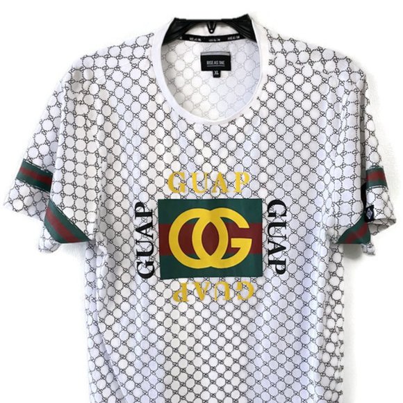 Rise as 1NE Men's Short Sleeve Graphic GUAP X Large Tee Shirt - Picture 2 of 11